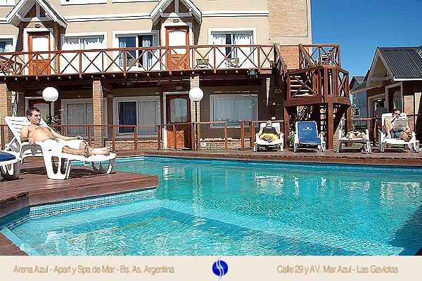 Arena Azul Apart & Spa De Mar Las Gaviotas Eksteriør billede